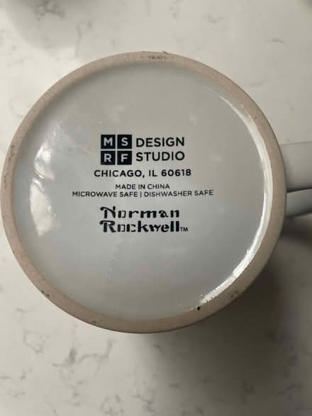 Photo of free Christmas Norman Rockwell mugs (Arlington Forest) #2