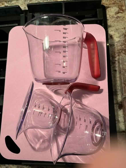 Photo of free Plastic KitchenAid Measuring Cups (Mountain View nr train station) #1