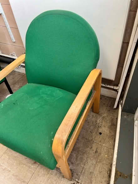 Photo of free 3 old office chairs (Dronfield S18) #1