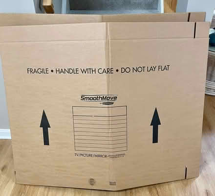 Photo of free 2 Mirror/TV Boxes (Near the Kentlands) #1