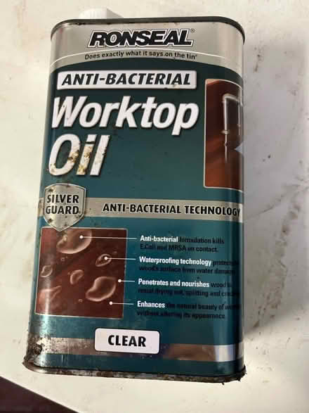 Photo of free Worktop oil (Clontarf) #1