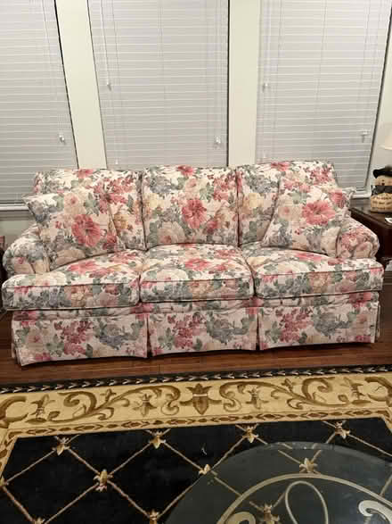 Photo of free floral sofa (Parker) #1