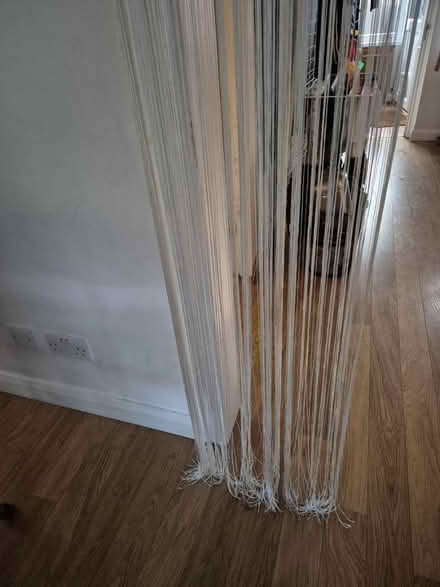 Photo of free 5 x string curtains - white (Clerwood EH12) #2
