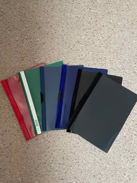 Photo of free A4 plastic folders with metal clips (Trowbridge BA14) #1