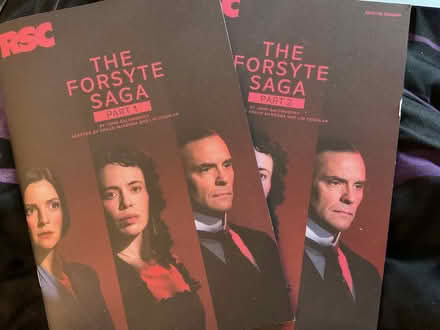 Photo of free Theatre Program RSC. The Forsyte Saga (Arley CV7) #1
