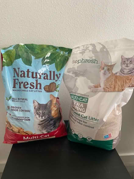 Photo of free 2 Half used bags of Cat Litter (Richmond) #1