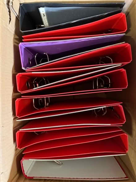 Photo of free Lever arch files (Woofferton SY8) #1