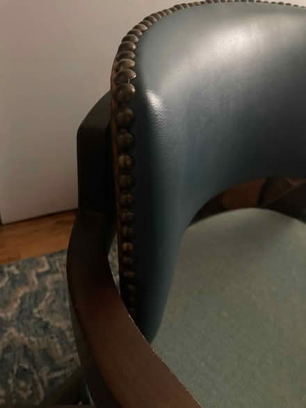Photo of free Wood and leather armchairs (WDC NE) #2