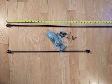 Photo of free Assorted curtain rods (Old Barrhaven) #2