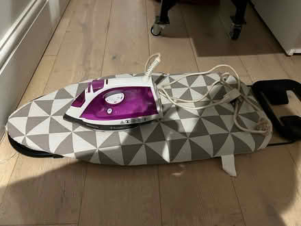 Photo of free Russell Hobbs steam iron and board (Herne Hill SE24) #4