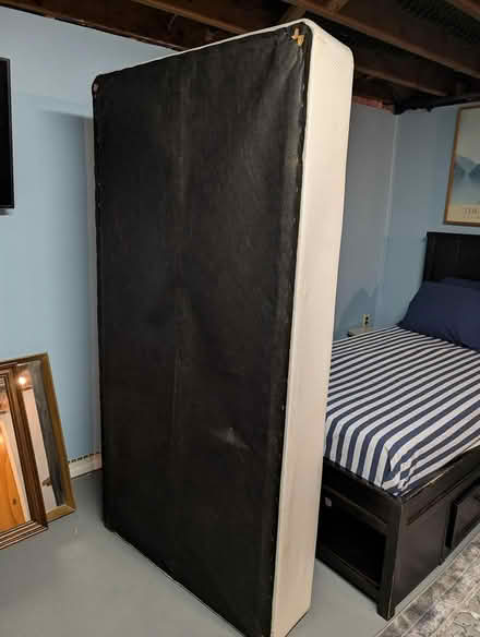 Photo of free twin boxspring (old hurley) #2