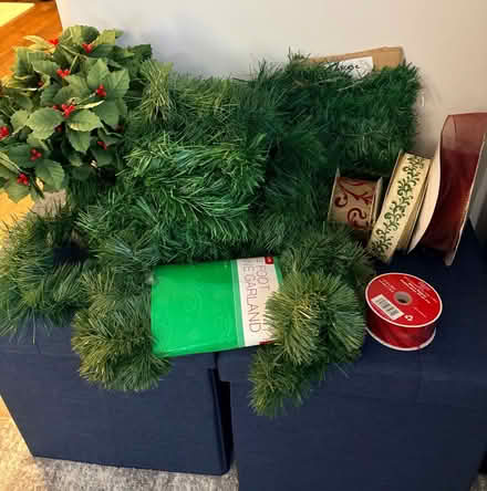 Photo of free Garland and Wired Ribbon (Lennox Hill, UES) #1