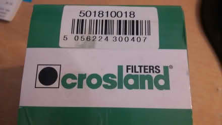 Photo of free crosland oil filter (Highbridge TA9) #3