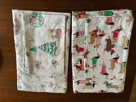 Photo of free 2 x Christmas double duvet sets (Hertford SG13) #1