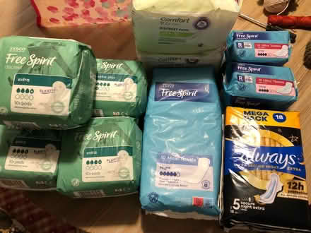 Photo of free Incontinence pads (Longthorpe) #1