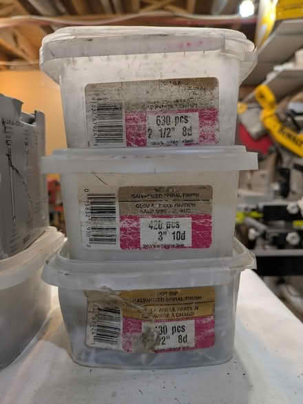 Photo of free Assorted nails (Hazeldean/Castlefrank area) #2