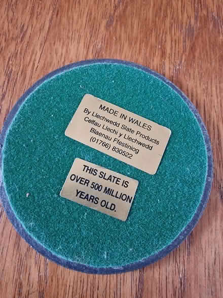 Photo of free Welsh Slate Dragon Drinks Coaster (Woking GU22 9) #2