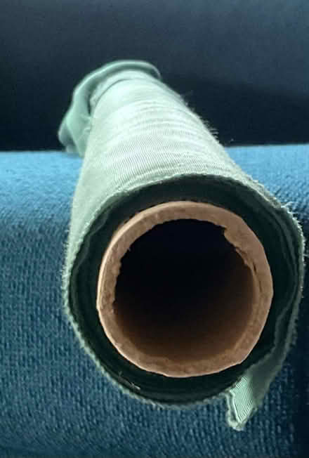 Photo of free Green jacquard fabric (Markyate AL3) #3