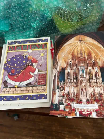 Photo of free Used Christmas cards lots (Huntington woods) #1