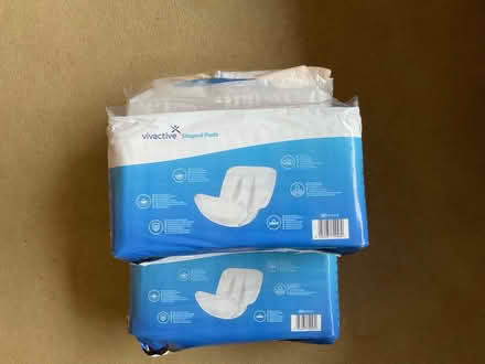 Photo of free VIvactive shaped incontinence pads (East Carleton NR14) #1