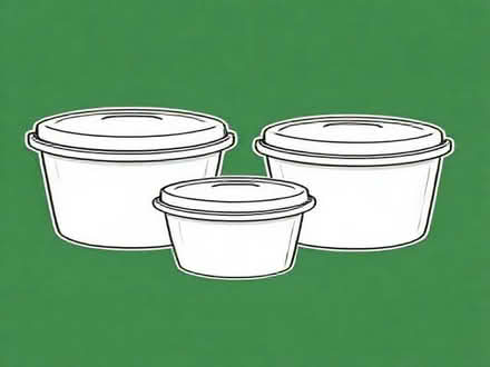 Photo of free Square plastic tubs with lids (Northcourt OX14) #1