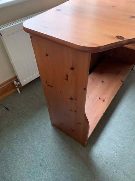 Photo of free Pine Desk (Totley S17) #4