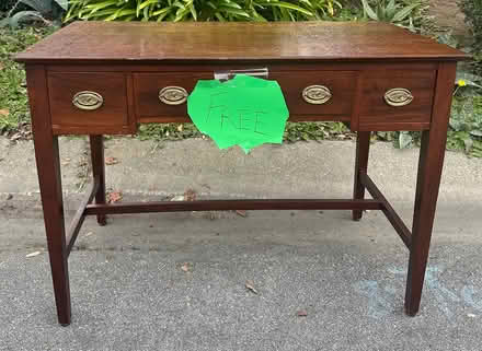 Photo of free Three drawer desk (South Los Altos) #1