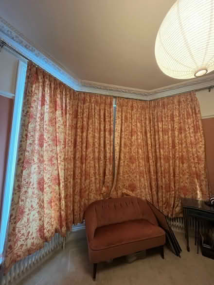 Photo of free Heavy interlined curtains (Lewisham SE13) #1
