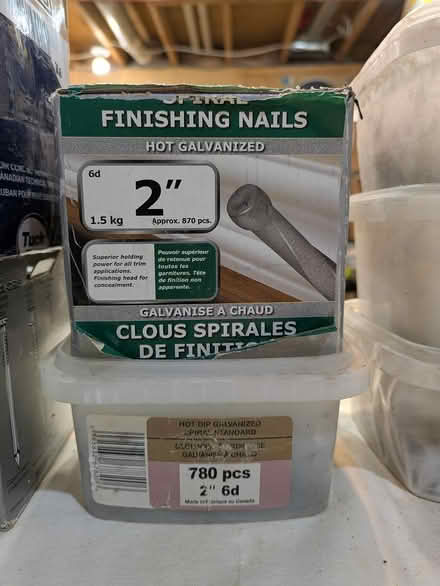 Photo of free Assorted nails (Hazeldean/Castlefrank area) #3