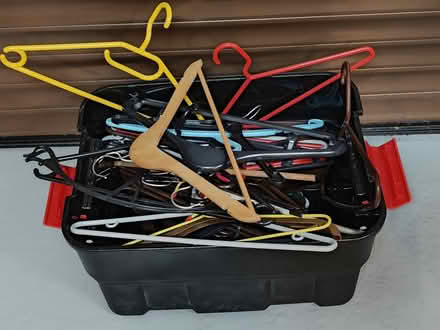 Photo of free coat hangers (Limekilns KY11) #1