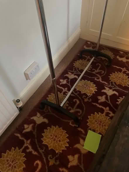 Photo of free adjustable clothes rail (Llandrindod LD1) #3