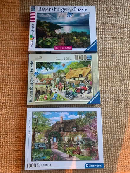 Photo of free 4 Jigsaws (Stillorgan/Blackrock Co Dublin) #1