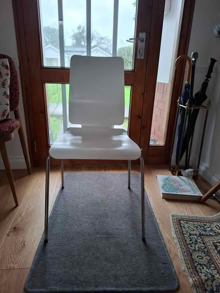 Photo of free Dining Chair White x 1 (glenageary) #2