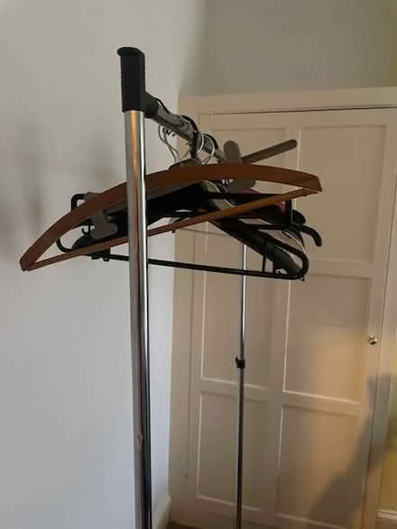 Photo of free adjustable clothes rail (Llandrindod LD1) #2