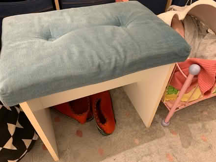 Photo of free Cushioned stool (Lifford, kings Norton B30) #1