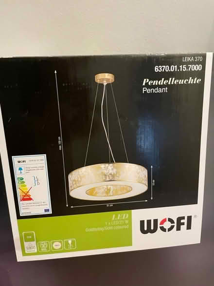 Photo of free 2x Pendant lights (new) (Edinburgh EH4) #3