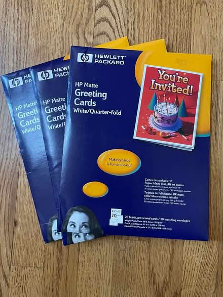 Photo of free Inkjet Greeting Card paper packs -3 (Butler, NJ) #1