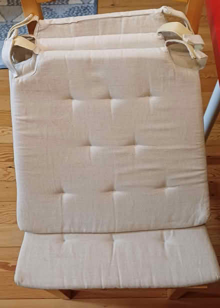 Photo of free Ikea dining chair seat pads (Bradbourne Lakes TN13) #2