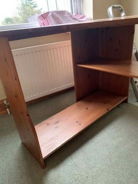 Photo of free Pine Desk (Totley S17) #3
