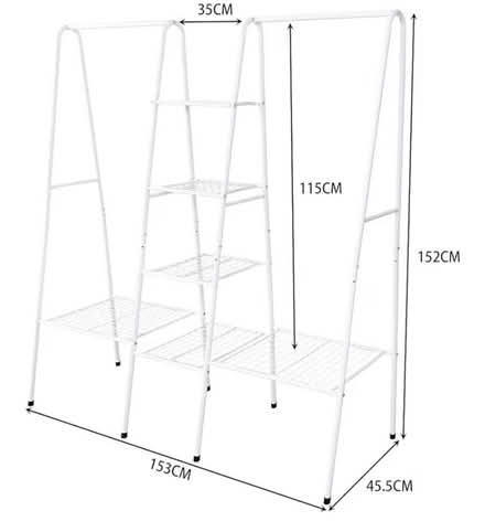 Photo of free Clothes rail / organiser (Bare, Morecambe LA4) #1