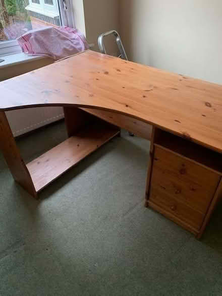 Photo of free Pine Desk (Totley S17) #1