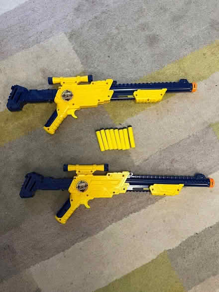 Photo of free Foam dart guns x 2 (Darby Green GU46) #1