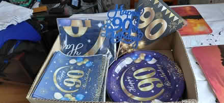 Photo of free various 90th Birthday items (Shrewsbury SY39NX) #1