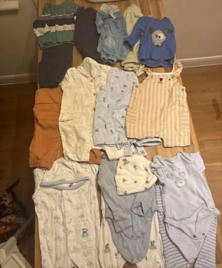 Photo of free Baby boy clothes 0-3 months (MK42) #3