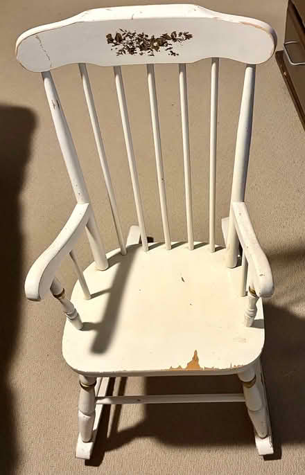 Photo of free Kids wood rocking chair (Beaconhill South) #1