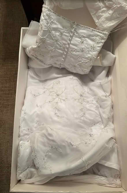 Photo of free Wedding Dress Size 10 (Coralville) #3