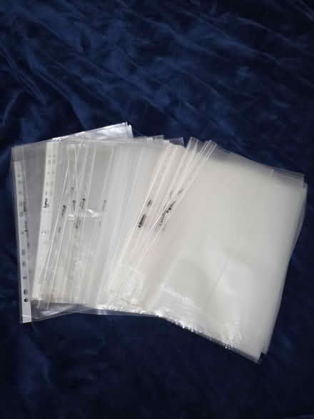 Photo of free Clear, A4 Document Sleeves (Central Lancaster, LA1) #1