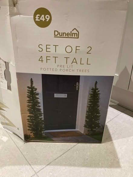 Photo of free Two small Christmas trees (Kempston MK42) #1