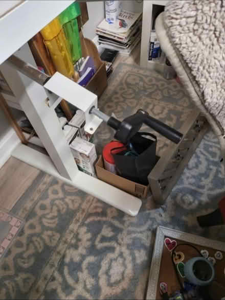 Photo of free Adjustable IKEA Desk (Chesapeake Beach Maryland) #2
