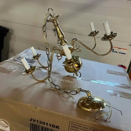 Photo of free Brass Finish Chandalier (Laurel, MD) #1